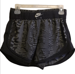 Nike Air Women Dry Fit Black and Gray Athletic Shorts
